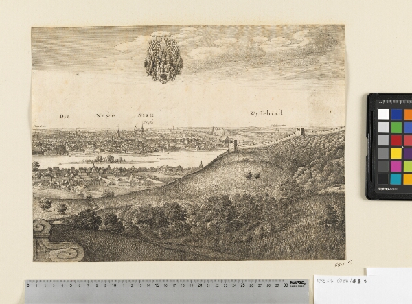 Wenceslaus Hollar, Stort prospekt af Prag