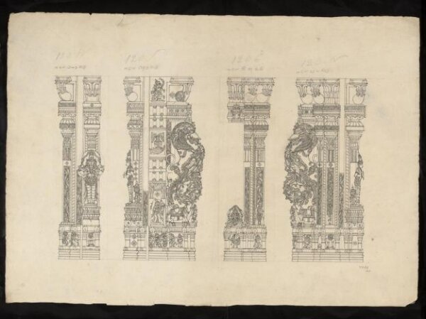 Unknown, Architectural drawing of Tirumala Nayak at Madura,