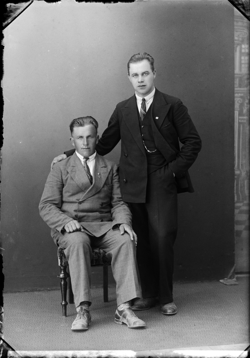 Skötsner-Edhlund, Två män, Östhammar, Uppland