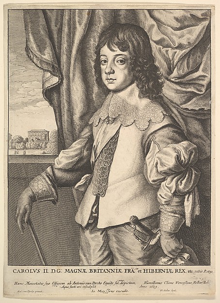 Wenceslaus Hollar, Charles II