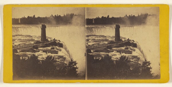 Edward and Henry T. Anthony & Co., Horse Shoe Falls, from Goat Island.