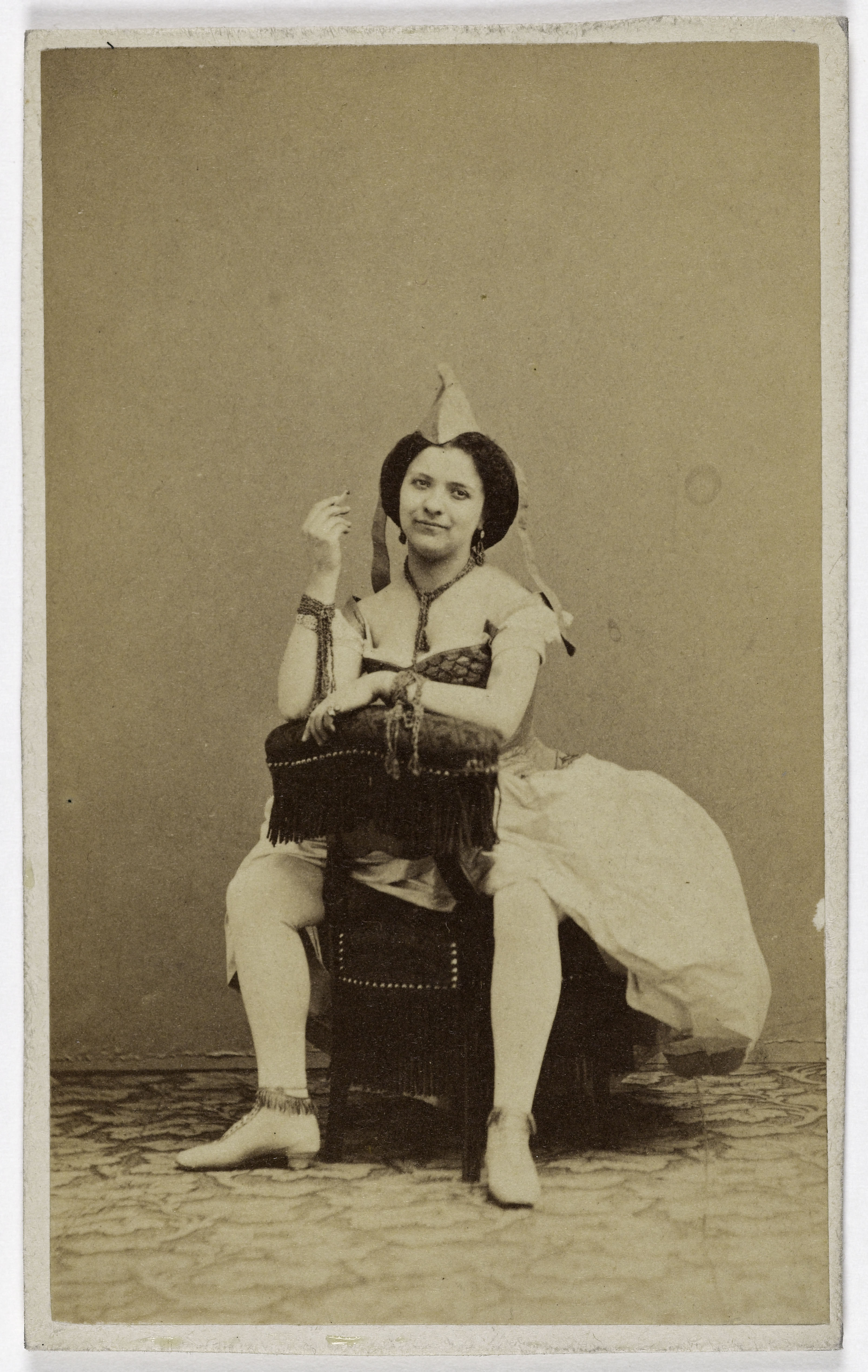 Anonyme, Portrait de Mlle Dumas (actrice au théâtre Dejazet)