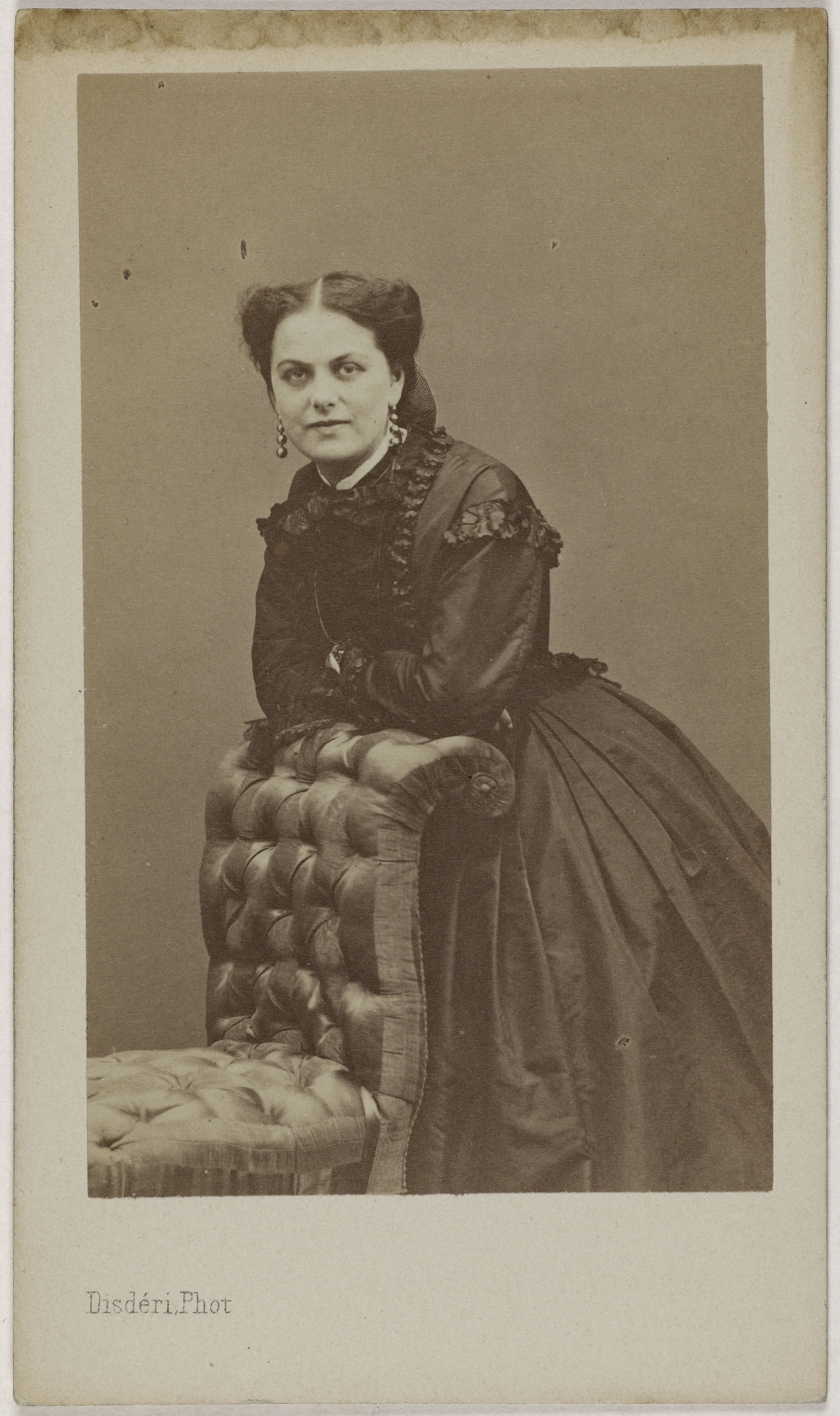 Disderi & Cie, Portrait d'Esther David (actrice)