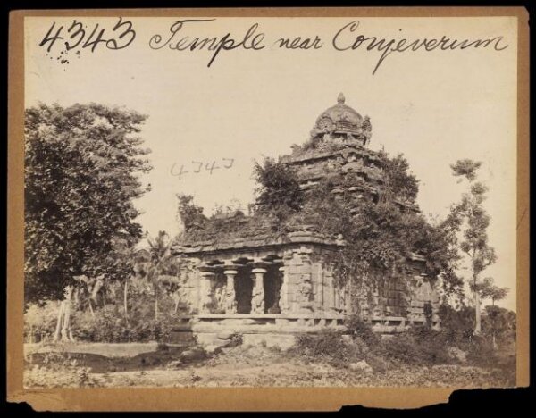 Francis Frith, Temple near Conjeverum