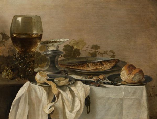 Pieter Claesz, Still Life with a Fish
