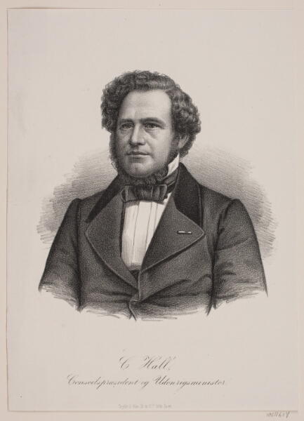 Ubekendt dansk, C. C. Hall