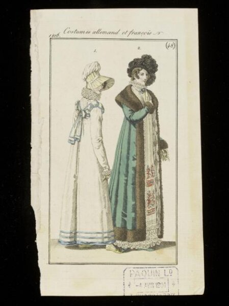 Unknown, Costumes Allemands et Francois