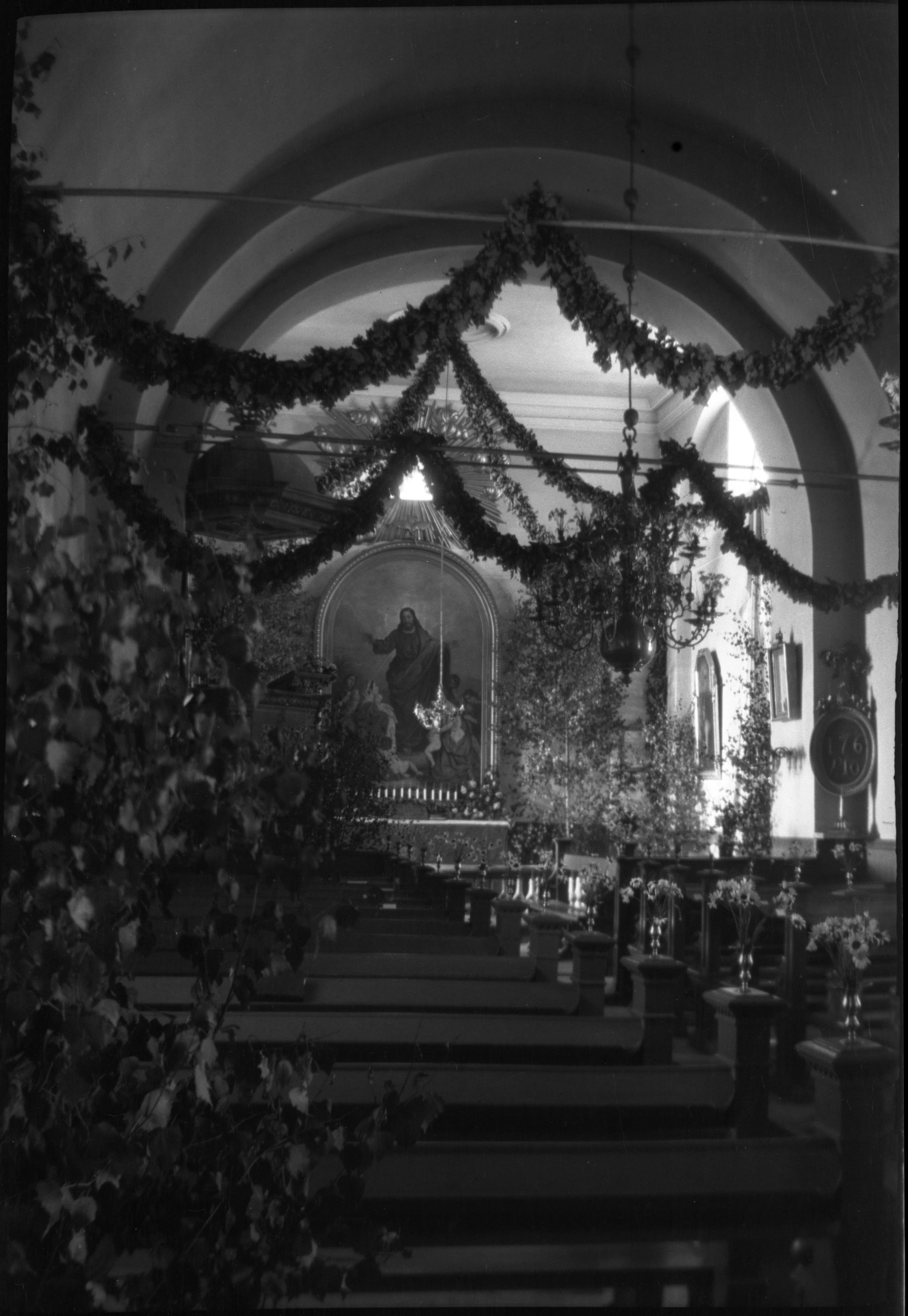 Berit Wallenberg, Lovö kyrka