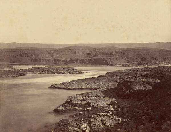 Carleton Watkins, [The Passage of the Dalles, Columbia River]