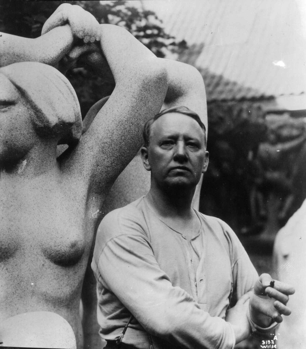 Anders Beer Wilse, Vigeland