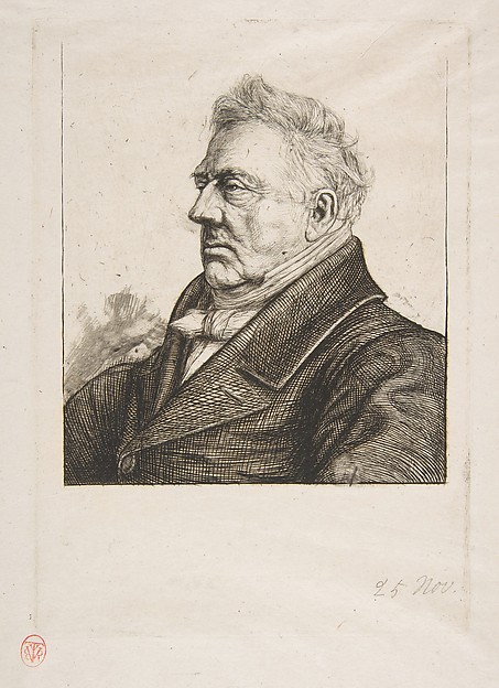 Charles Meryon, The Breton archaeologist Louis Jacques Marie Bizeul