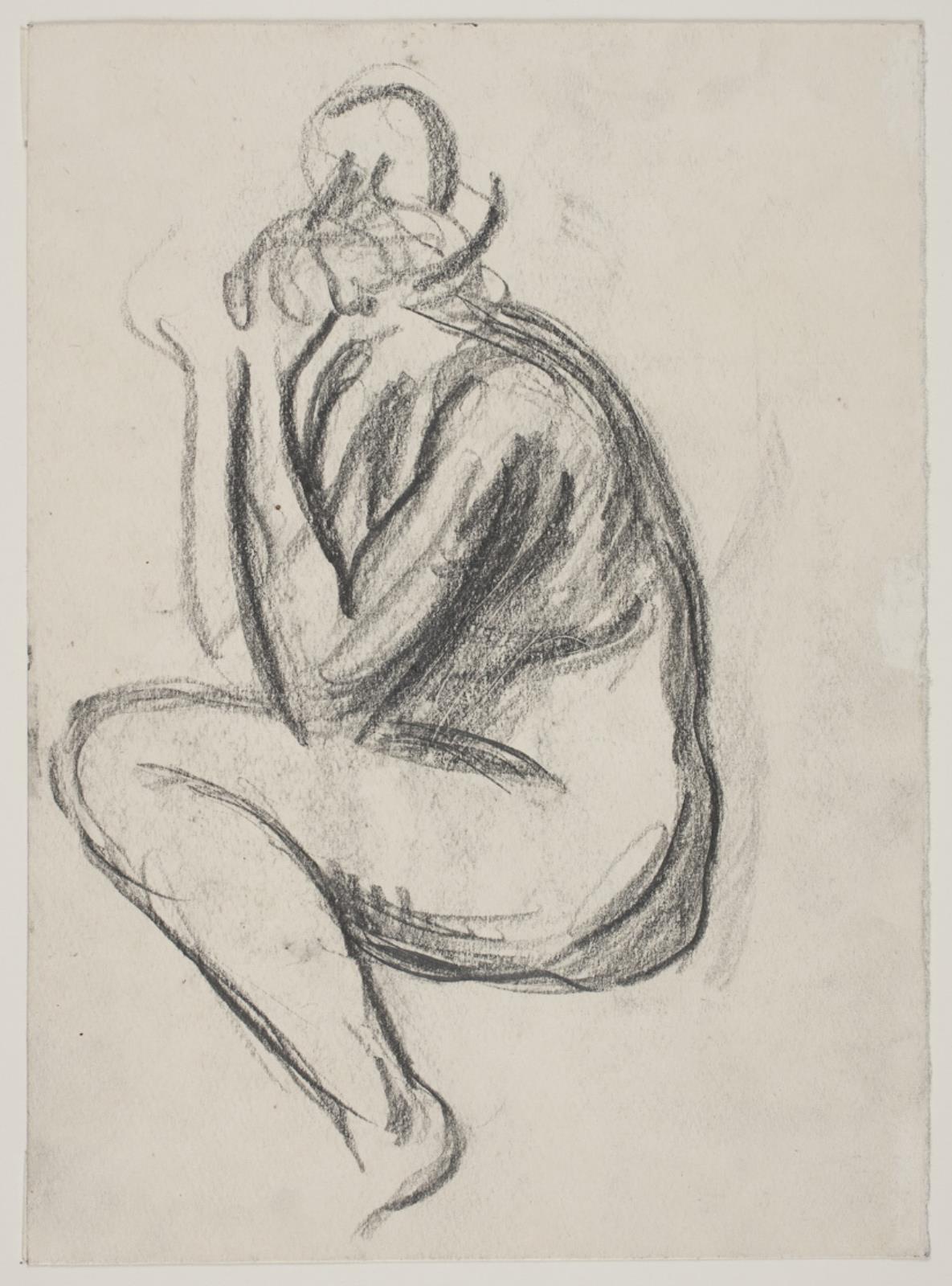 Vilhelm Lundstrøm, Siddende kvindelig model