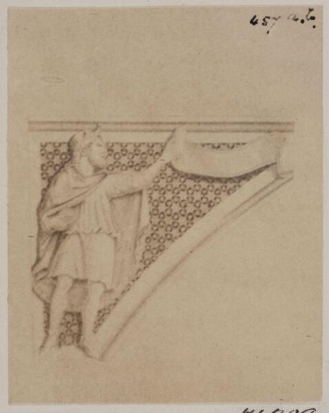 Parker, John Henry, Spandrels with Figures and Capitals in Canopy