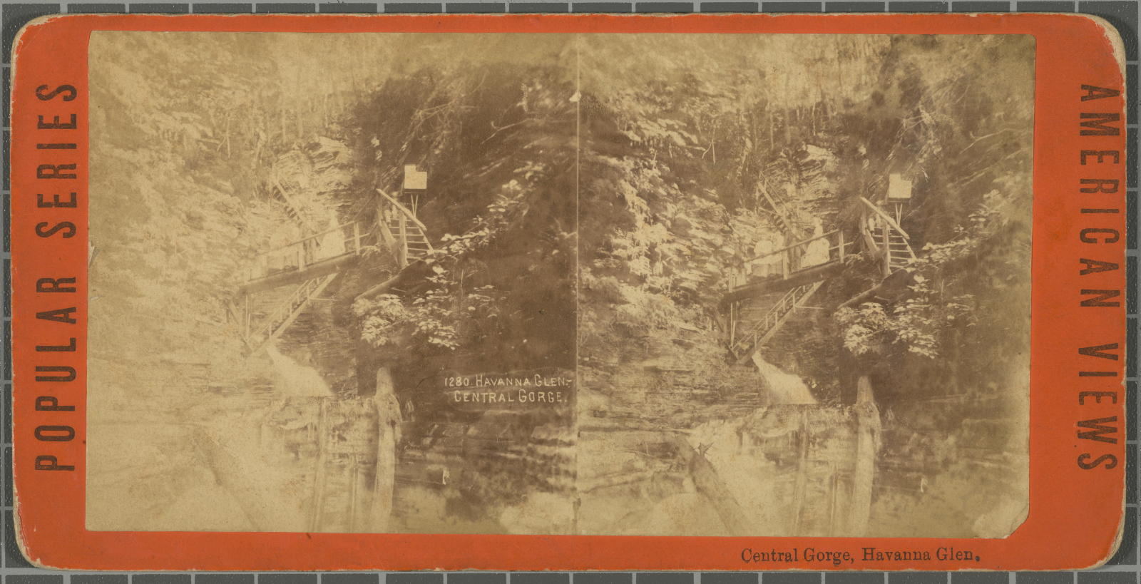 Desconegut, Central Gorge, Havanna Glen. American Views