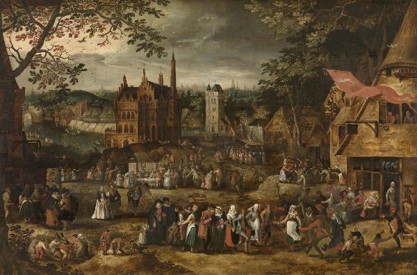 David Vinckboons, Village Fair