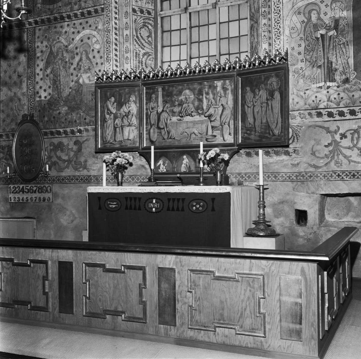 Tierp Arbetarbladet, "Var finns alltavlan i Tolfta kyrka", Uppland 1968