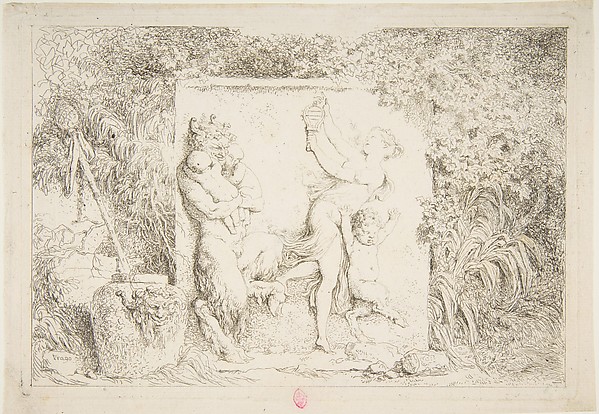 Jean Honoré Fragonard, Danse de satyres