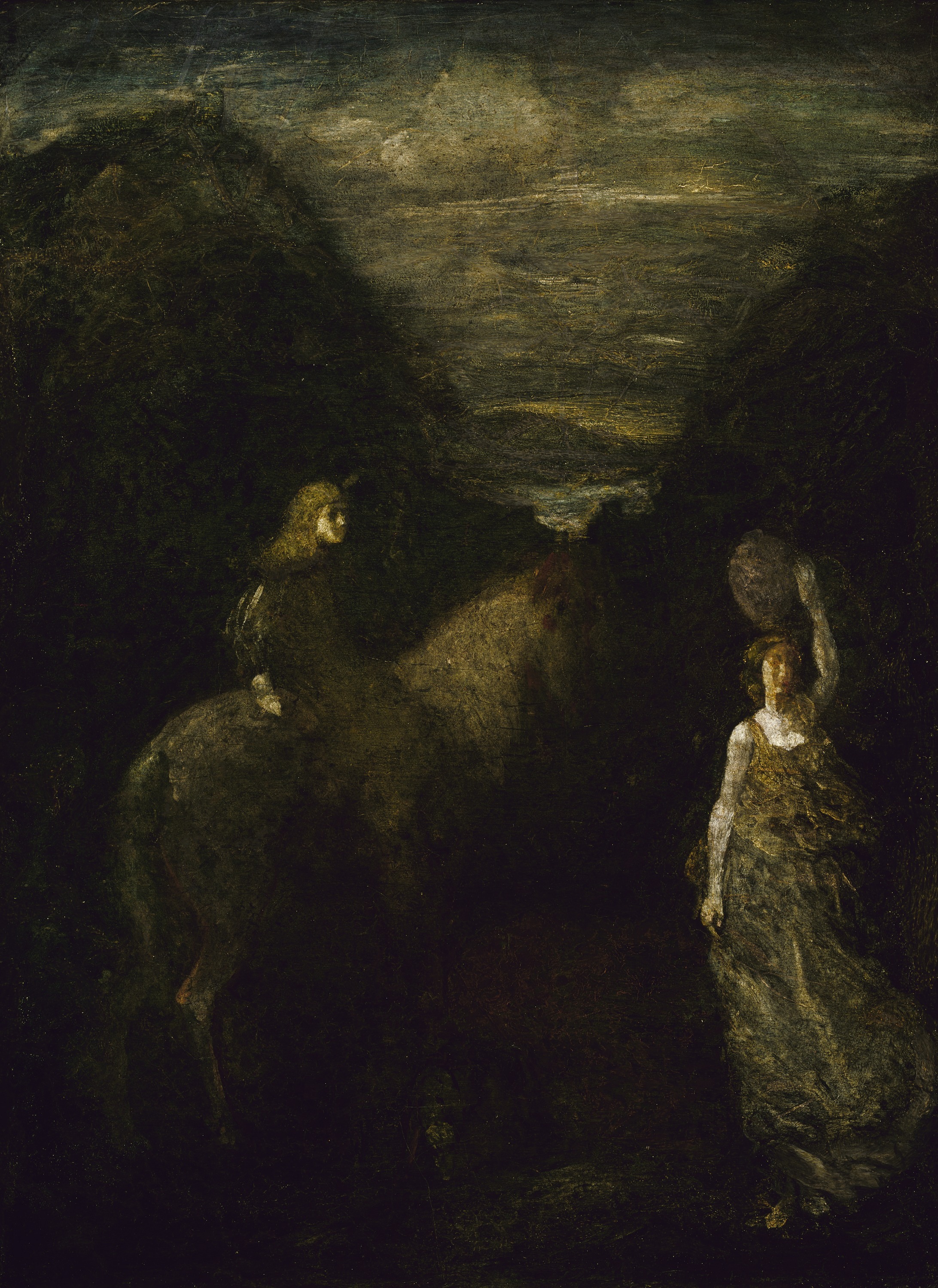 Albert Pinkham Ryder, King Cophetua and the Beggar Maid