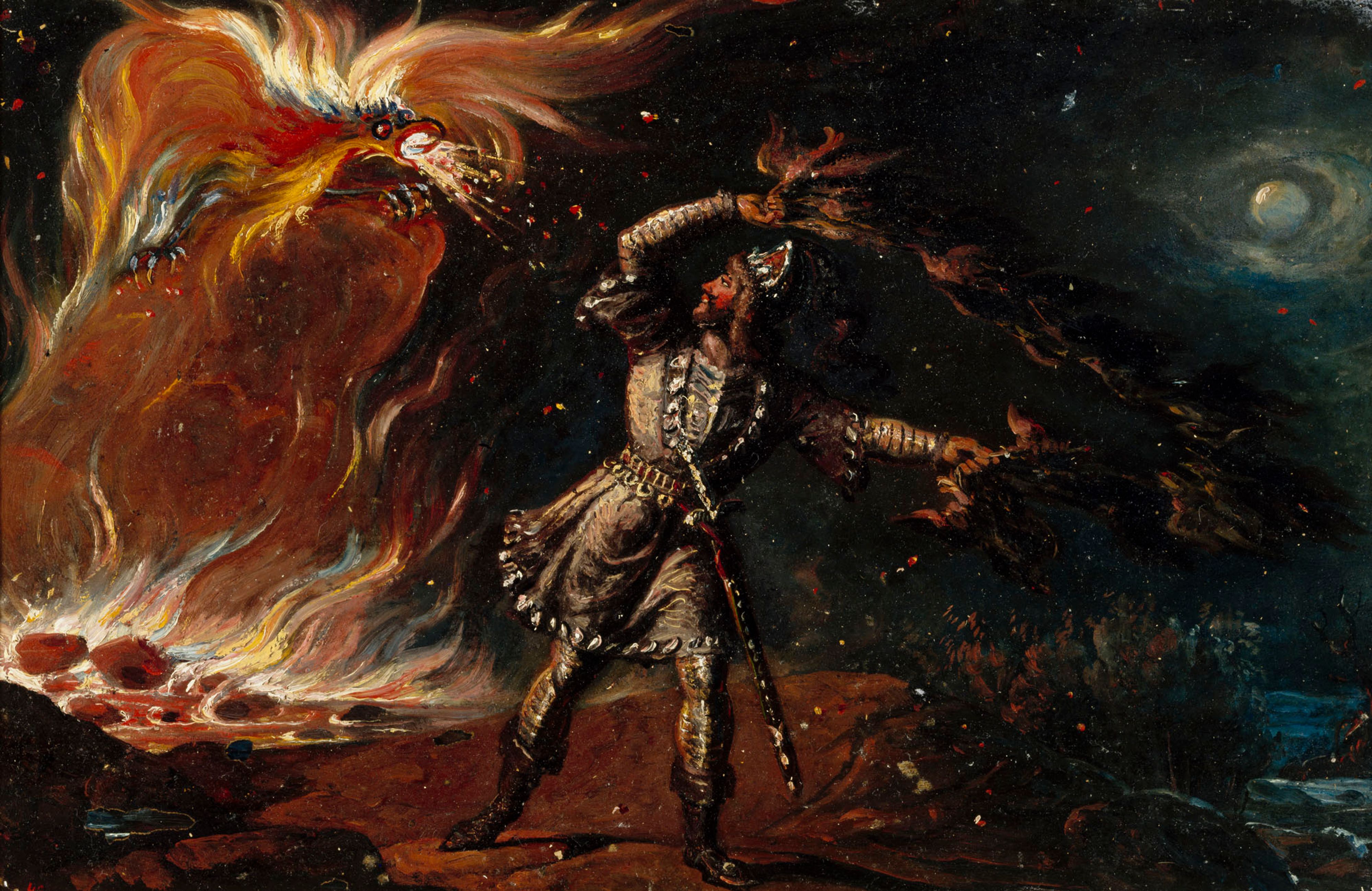 Robert Wilhelm Ekman, Lemminkäinen and the Fiery Eagle