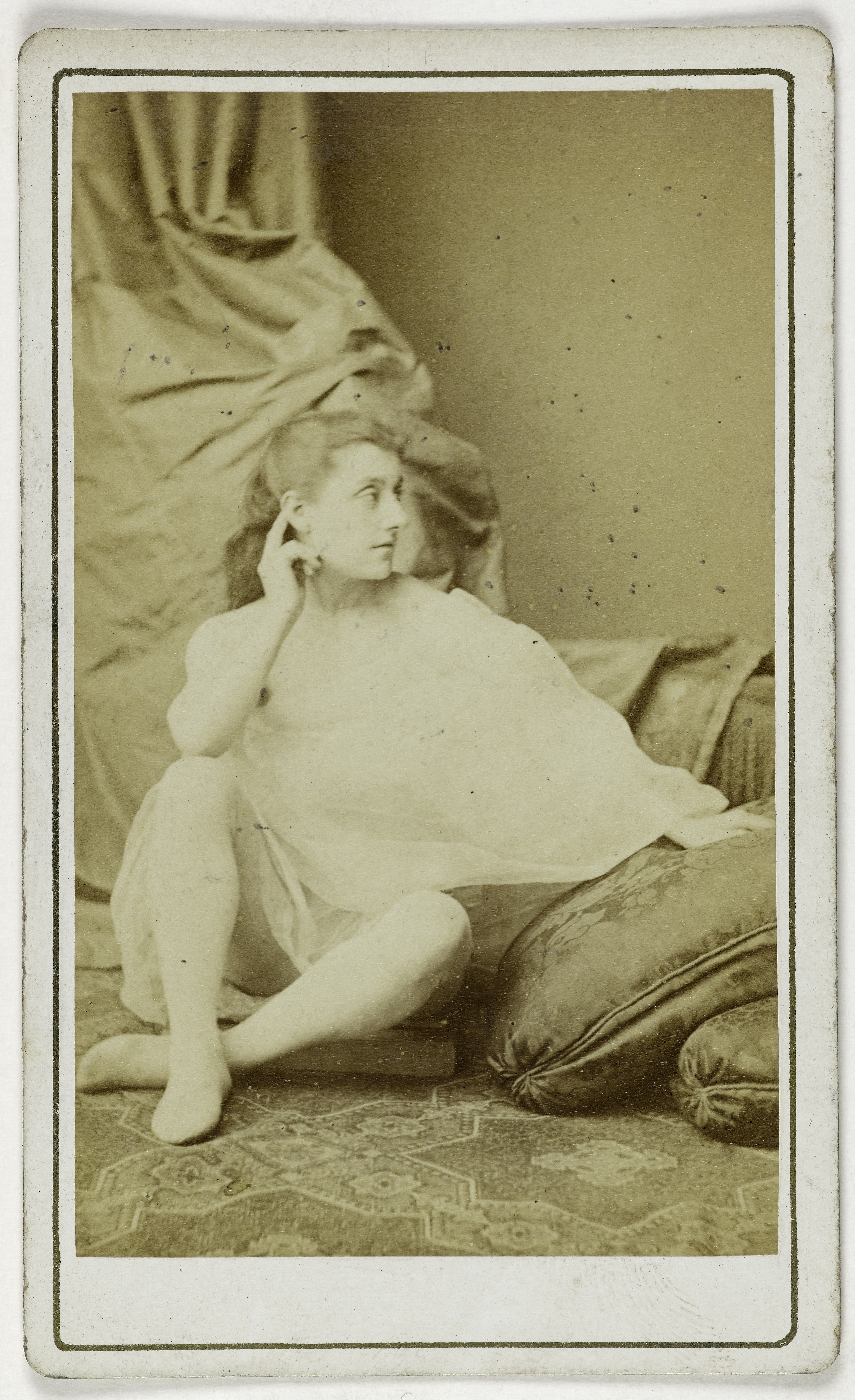 Anonyme, Portrait d'Héloïse, (actrice au théâtre des Variétés)