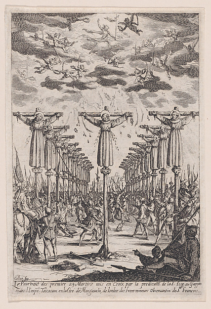 Jacques Callot, Les Martyrs du Japon (The Martyrs of Japan)