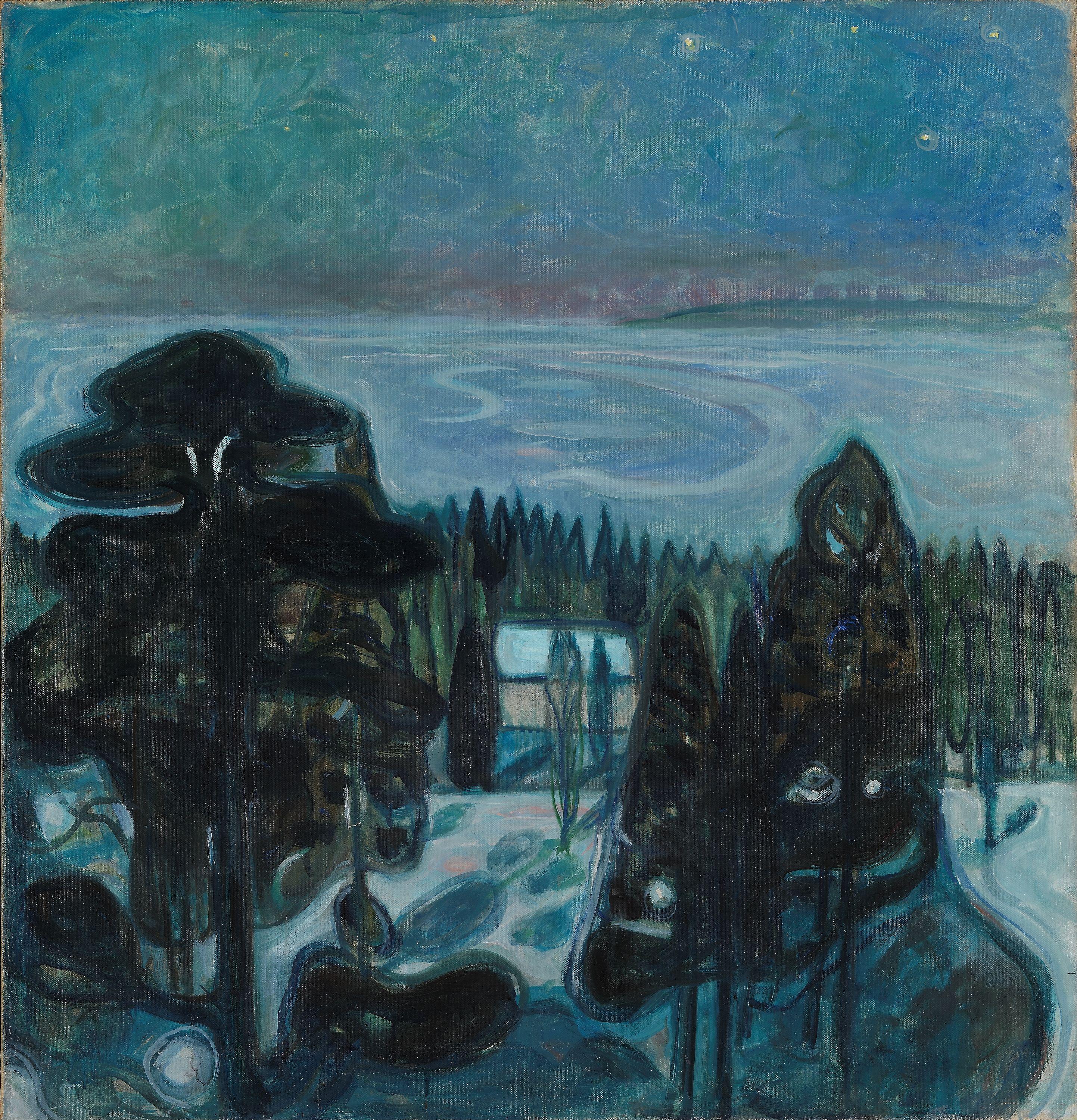 Edvard Munch, White Night