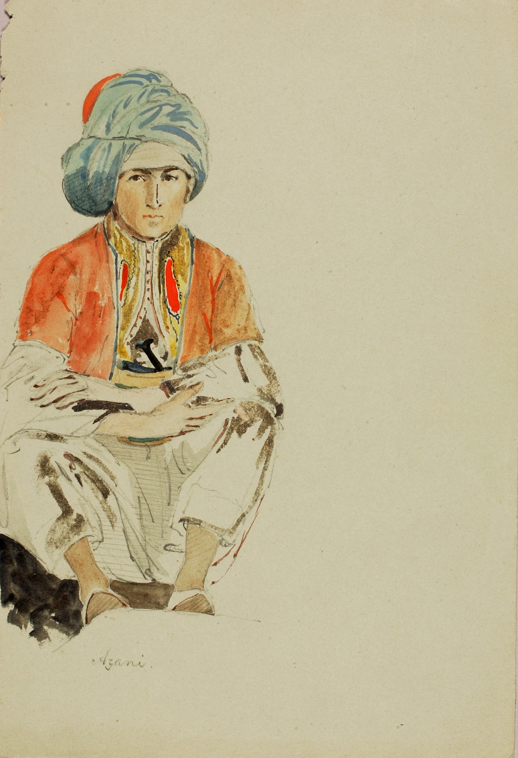 Miner Kilbourne Kellogg, Man, Azani