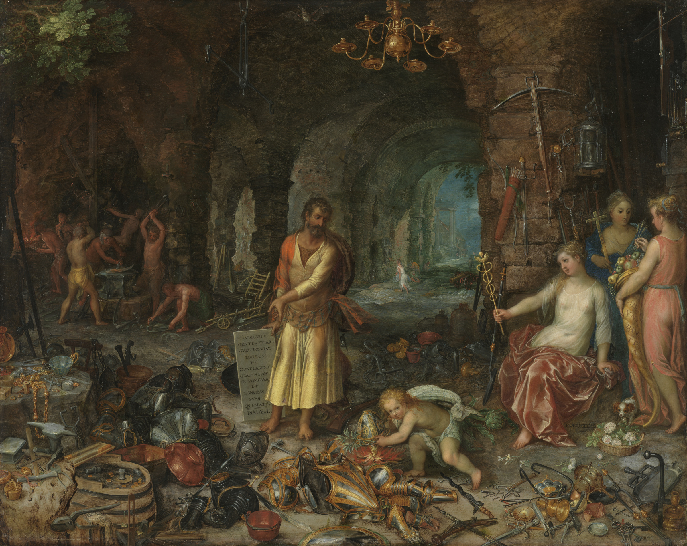 Jan Brueghel the Elder, The Prophecy of Isaiah
