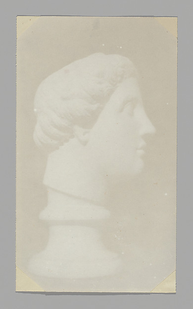 Hippolyte Bayard, [Classical Head in Profile]