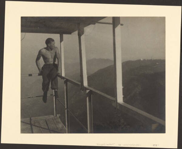 Louis Fleckenstein, Ranger's Lookout - San Gabriel Peak