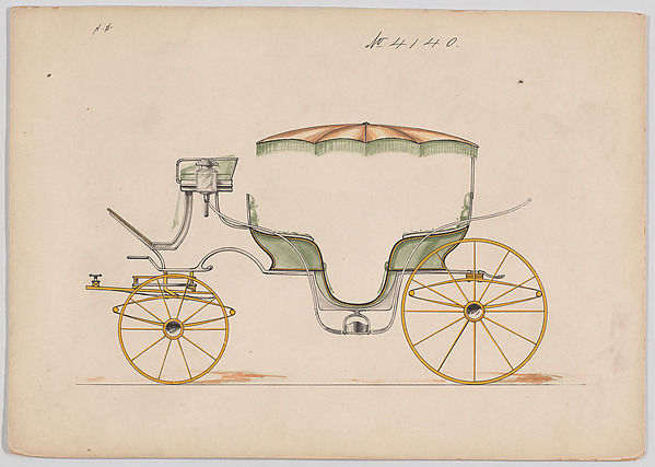 Brewster & Co., Parasol-top Vis-à-Vis #4140