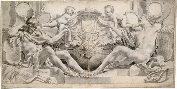 Charles Le Brun, Allegory in Honor of Cardinal Richelieu