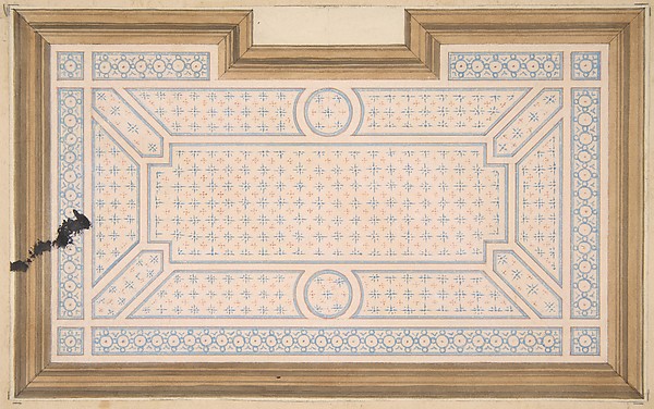 Jules-Edmond-Charles Lachaise, Design for a ceiling