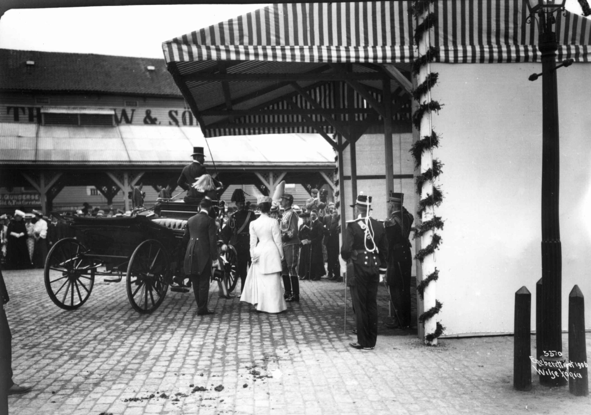 Anders Beer Wilse, Kong Haakons Kroningsferd 1906