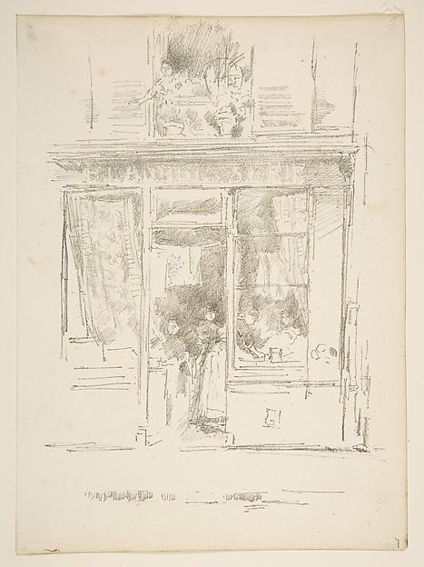 James McNeill Whistler, The Laundress: "La Blanchisseuse de la Place Dauphine"