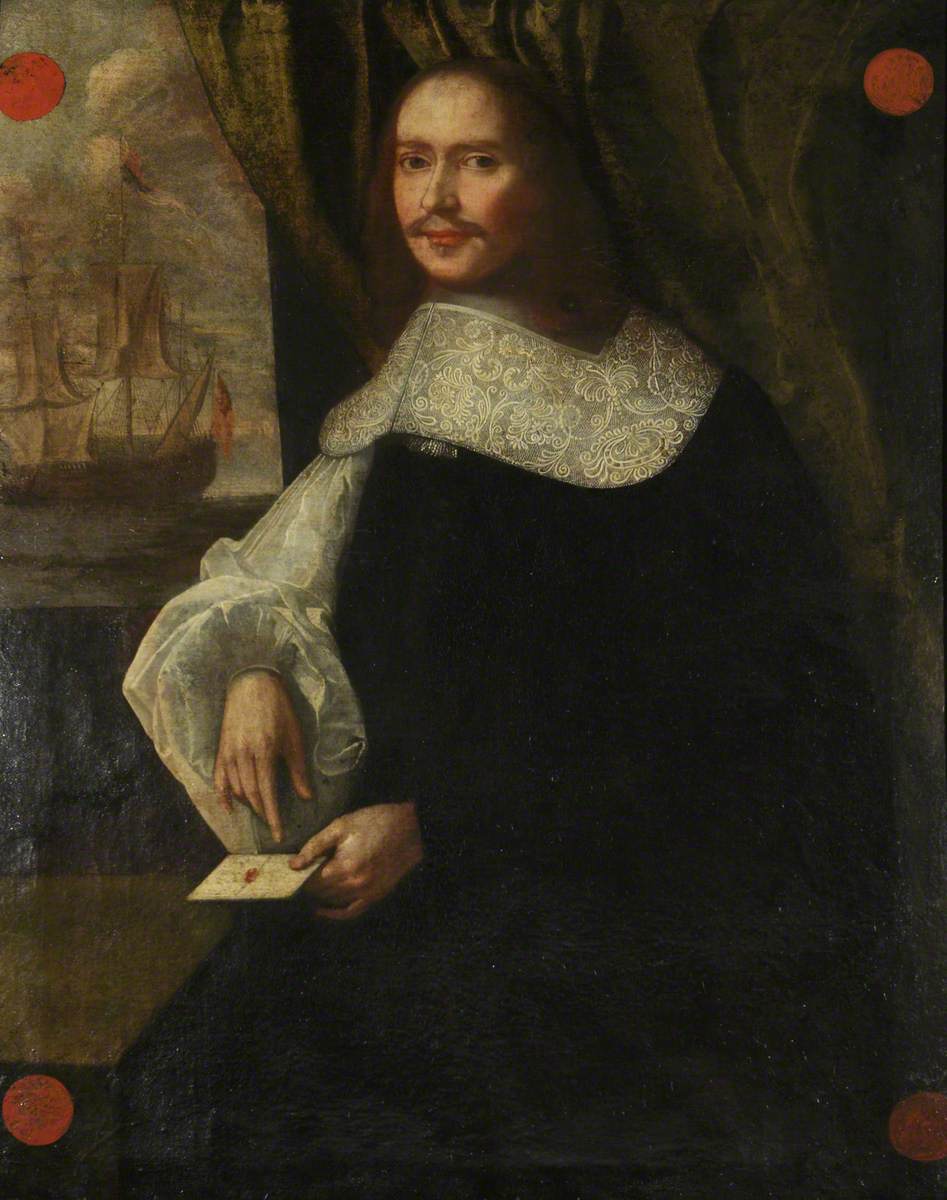 Unknown artist, Colonel Francis Blewett (1607/8 - 1644) of Holcomb Court and Wadham