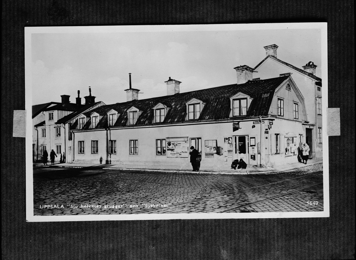 Paul Sandberg, Reprophotography - “Syskrinet” and “Seven-Hell Glugs,” Örnen district, Östra ÅRe- Bävernen alley, Uppsala