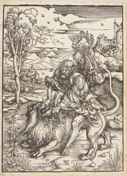 Albrecht Dürer, Samson slår løven ihjel
