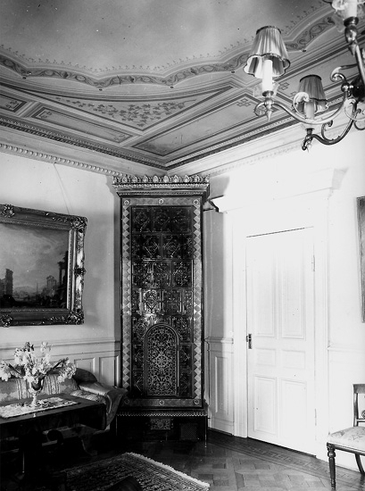 Knut Borg, Interior of rooms.