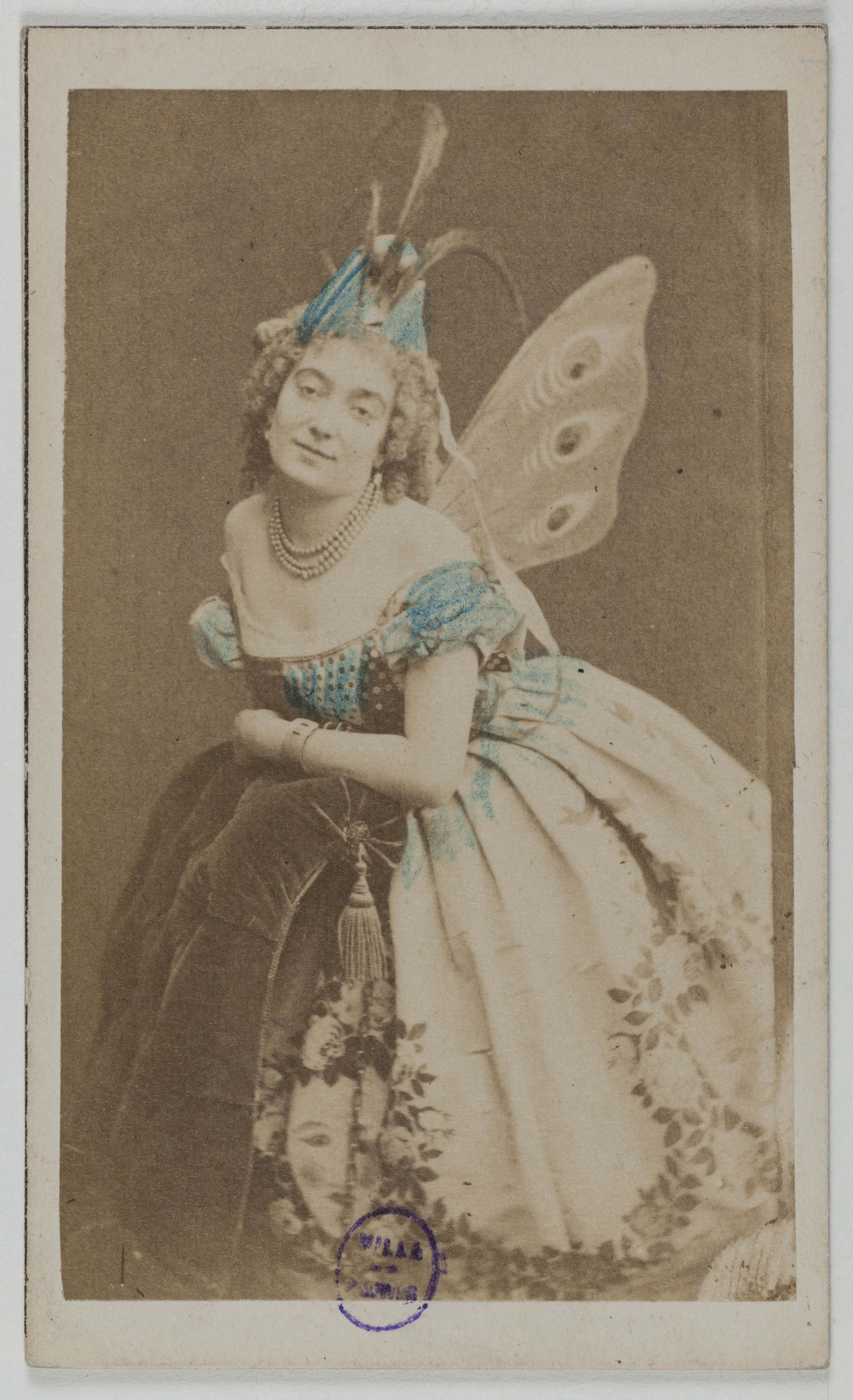 Anonyme, Portrait de Lemonnier Clara, (actrice)