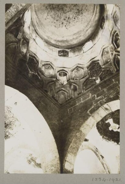 K.A.C. Creswell, Dome over the mihrab of the funerary khanqah of Mamluk Sultan Faraj Ibn Barquq, Cairo