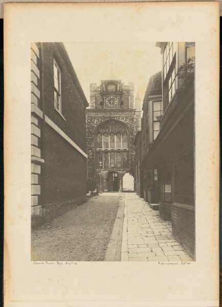 Unknown, Church Tower. Rye.
