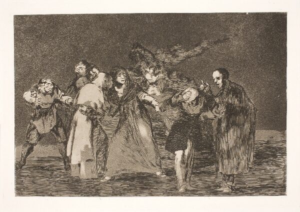 Francisco de Goya, Sår heler hurtigere end hastig tale