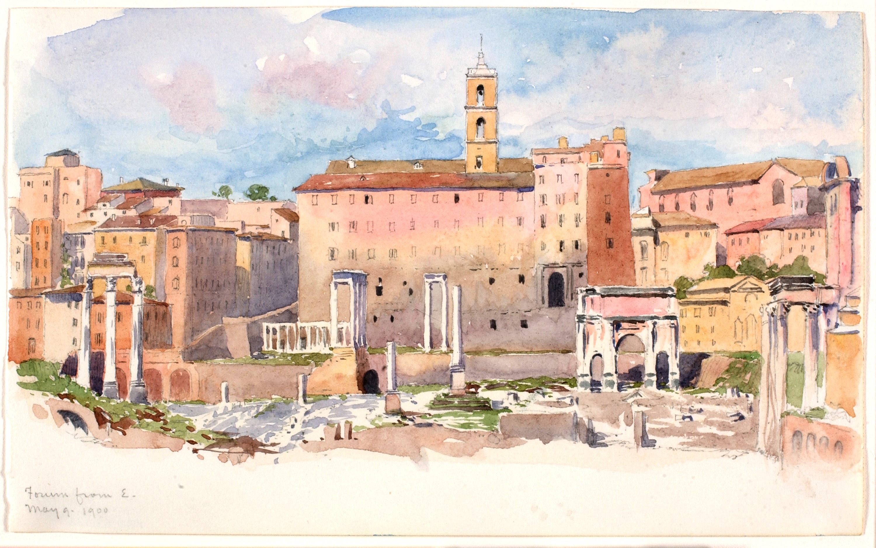 George Elbert Burr, Forum from E