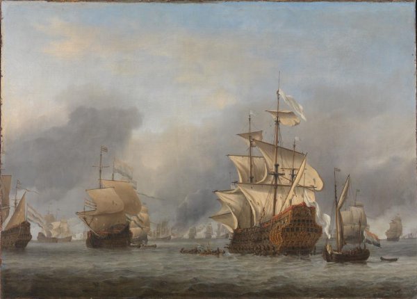 Willem van de Velde (II), De verovering van de Royal Prince