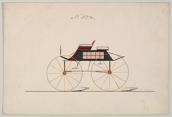 Brewster & Co., Design for Wagon, no. 823