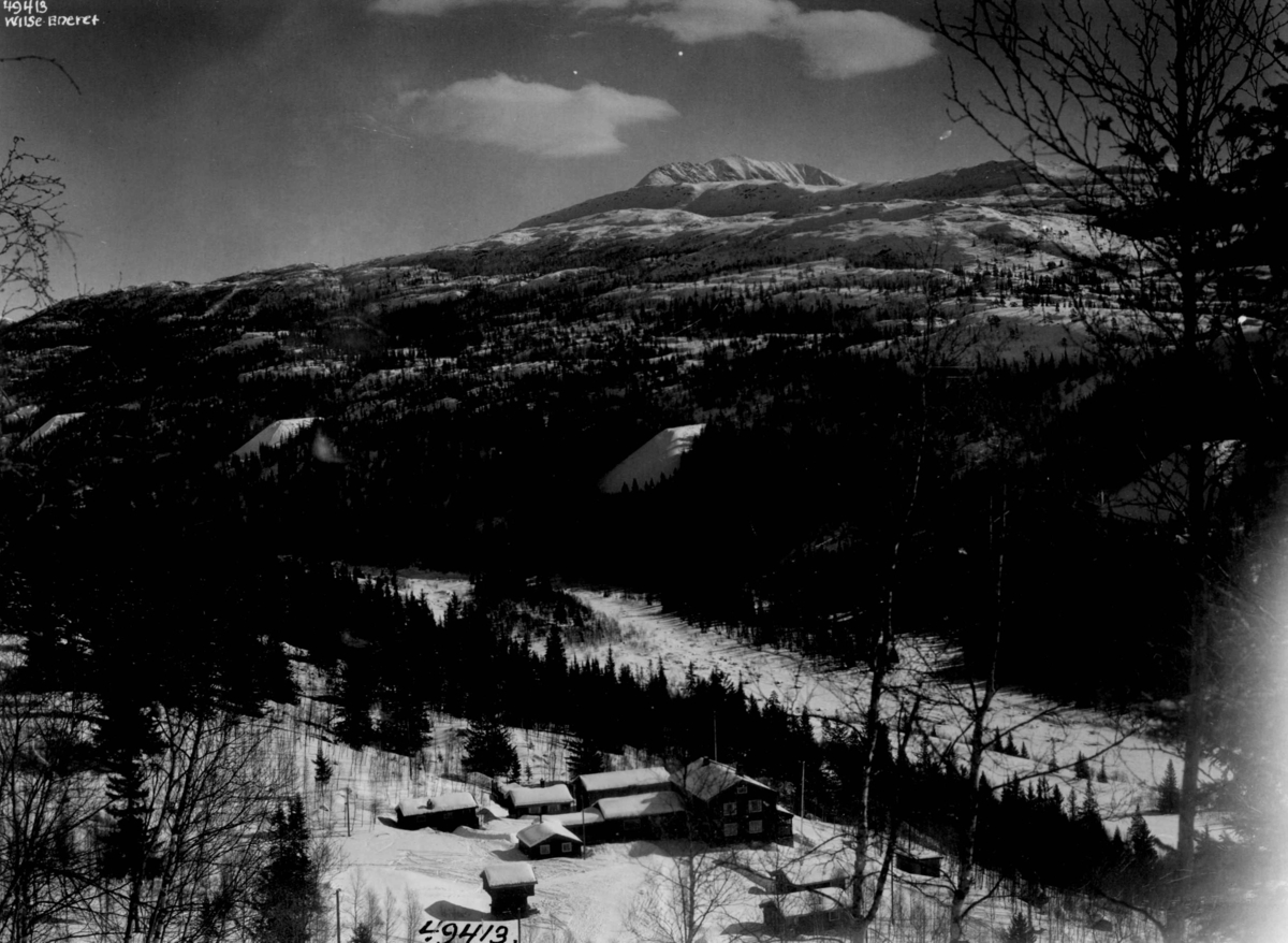 Anders Beer Wilse, Skihytta til Rjukan idrettsforening Hjerdalskleiva ved Gaustatoppen.
