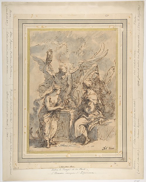 Sebastiano Ricci, Allegory with Figures of Hope, Time, and Death