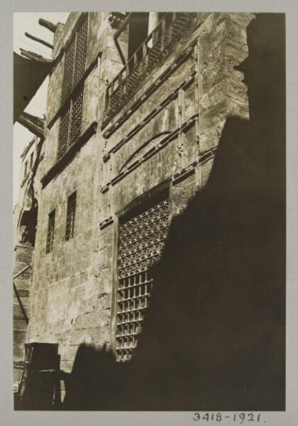 K.A.C. Creswell, Northwest façade of the mosque of Taghri Bardi, Cairo
