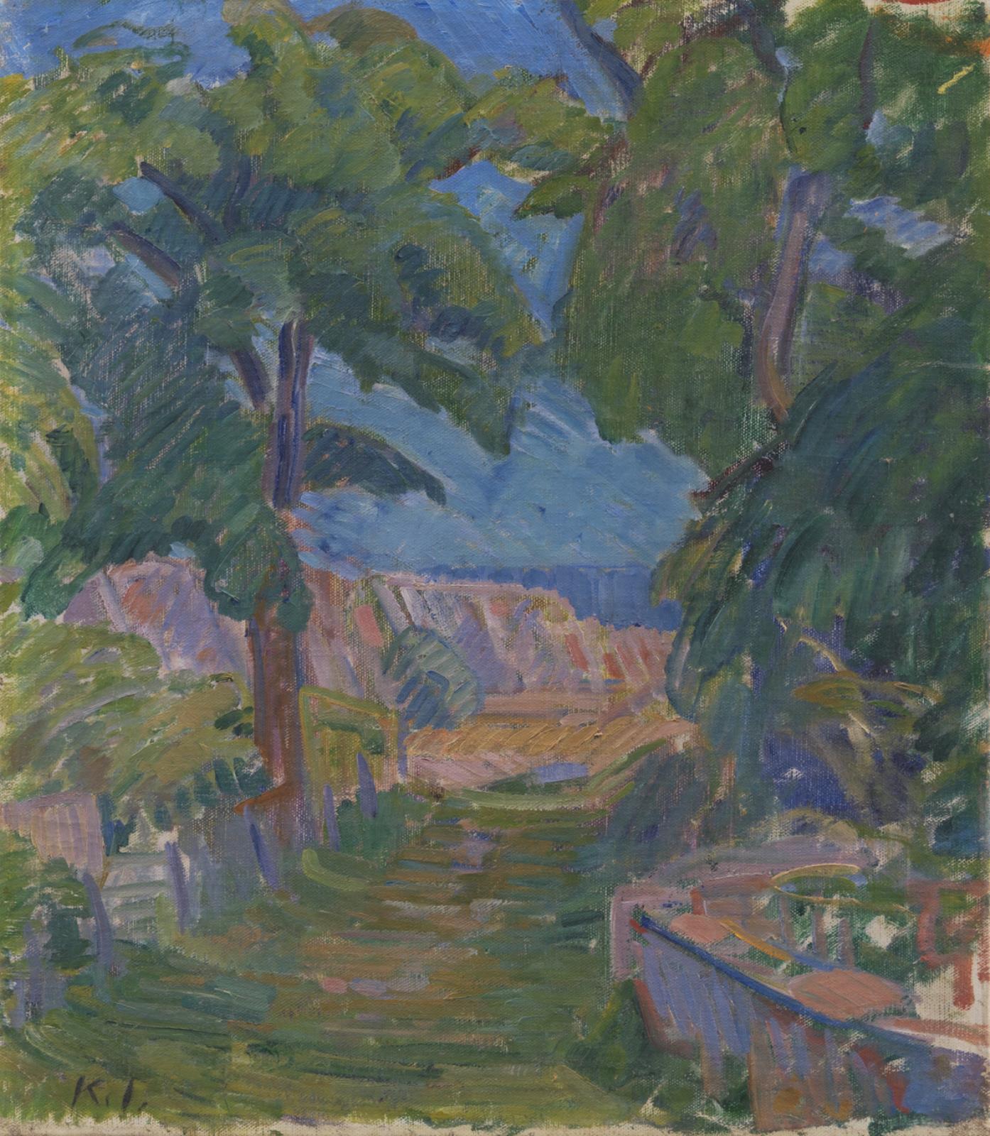 Karl Isakson, Landskab ved "Mindet", Christiansø